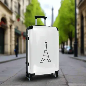 Take Me To Paris Suitcase (Medium)