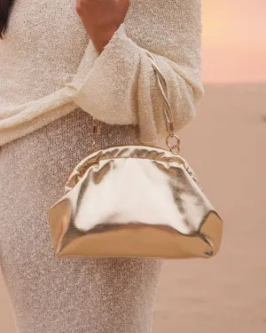 The Lotus Clutch Gold