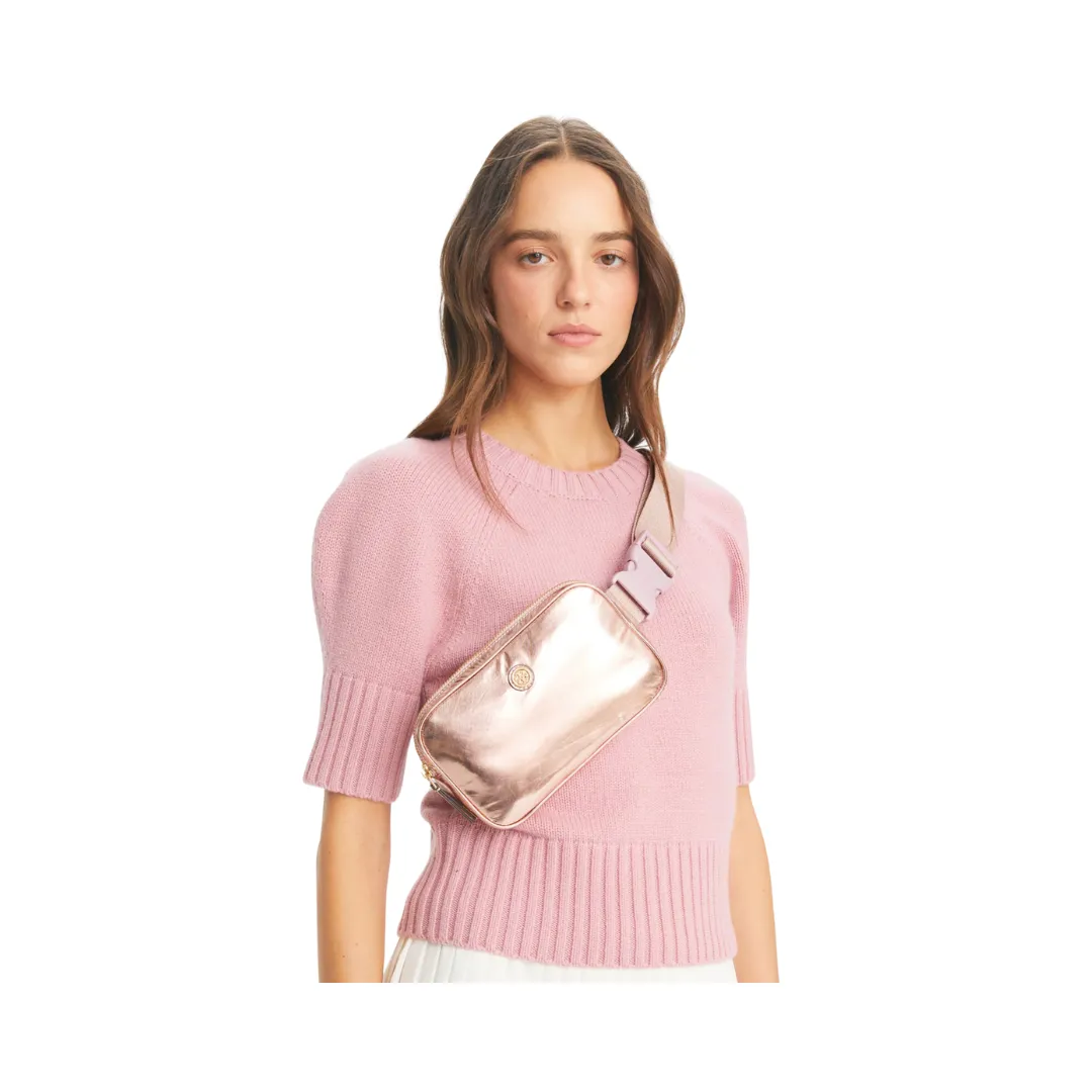Tory Burch Virginia Metallic Belt Bag