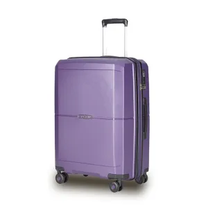 Tosca Globetrotter 25 Inch Medium Suitcase Dark Purple