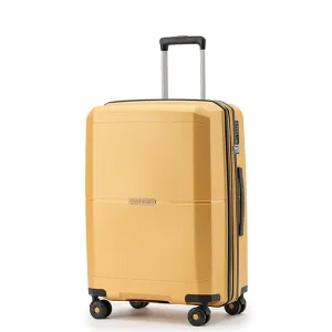 Tosca Globetrotter 25 Inch Medium Suitcase Gold