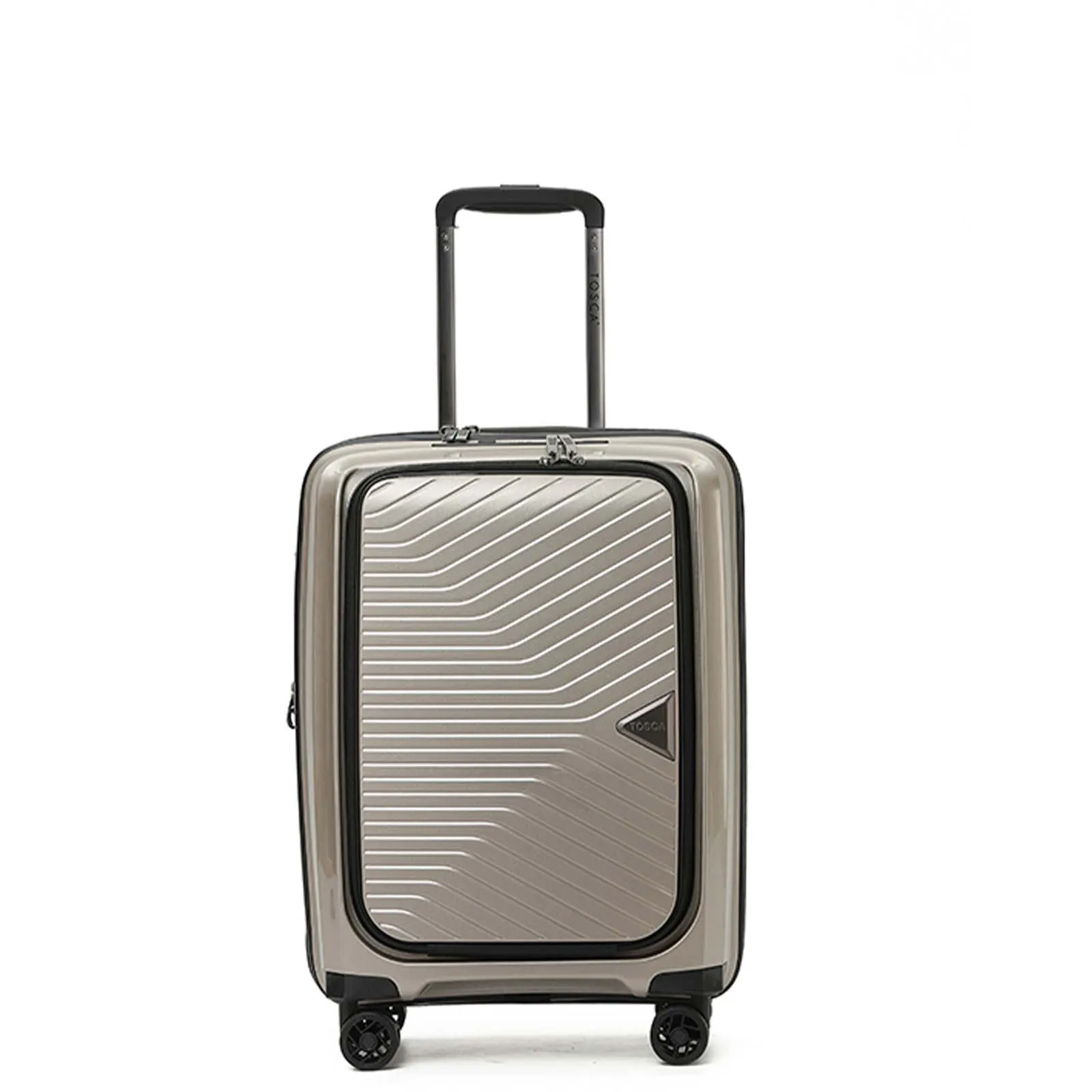 Tosca Space X 55cm Laptop Suitcase Champagne