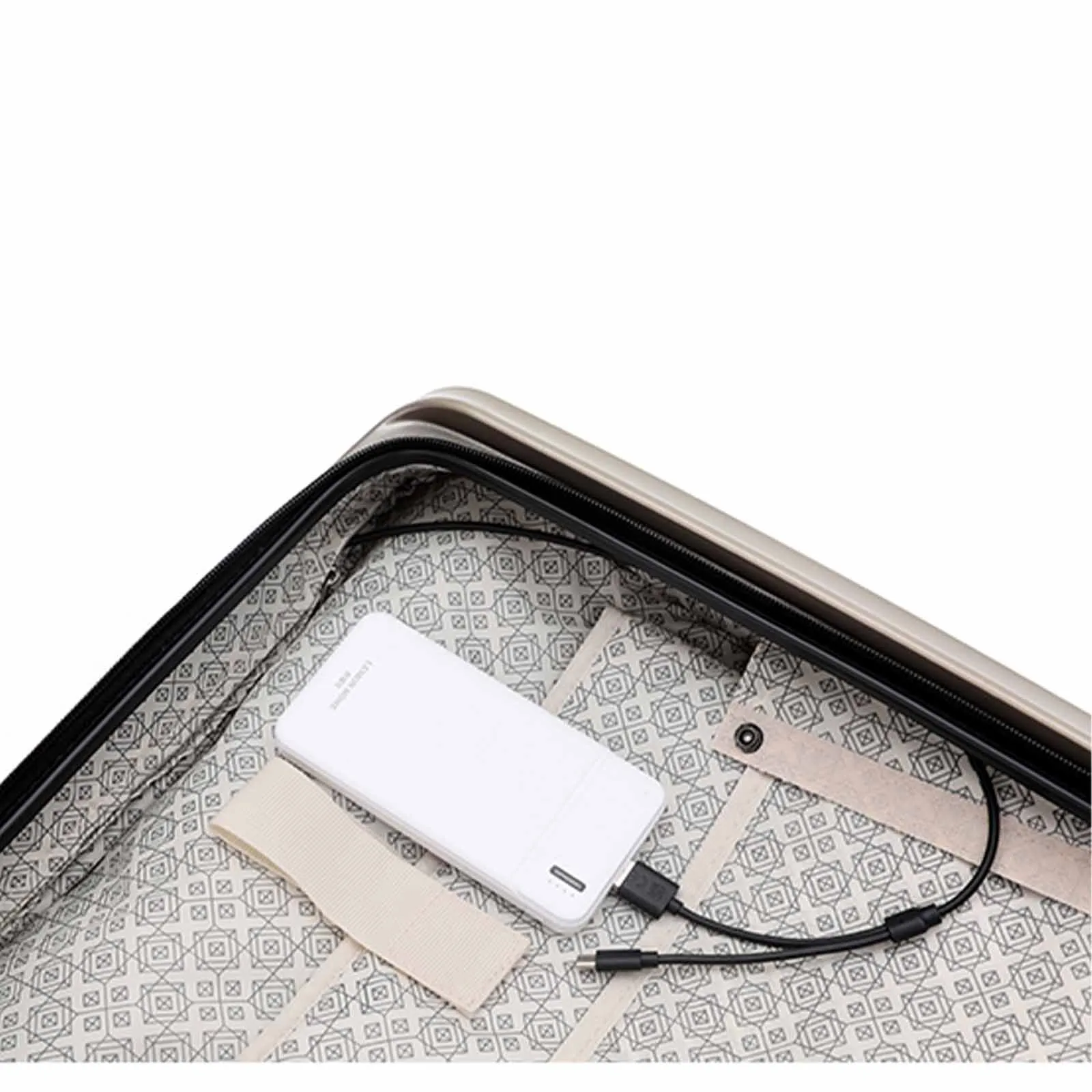 Tosca Space X 55cm Laptop Suitcase Champagne