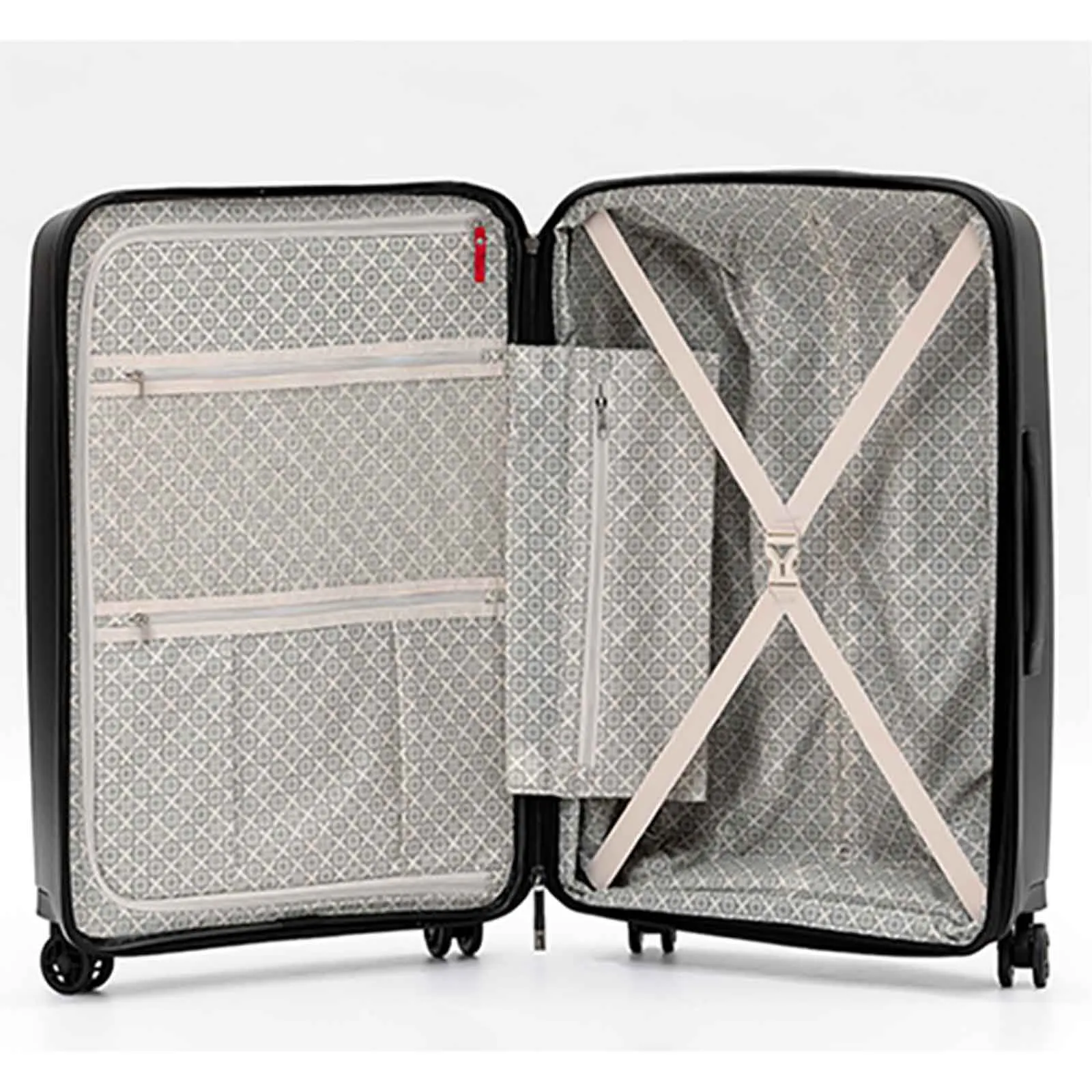 Tosca Space X 66cm Medium Suitcase Black