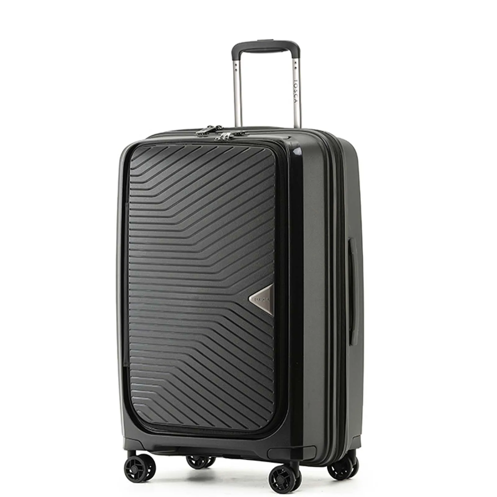 Tosca Space X 66cm Medium Suitcase Black