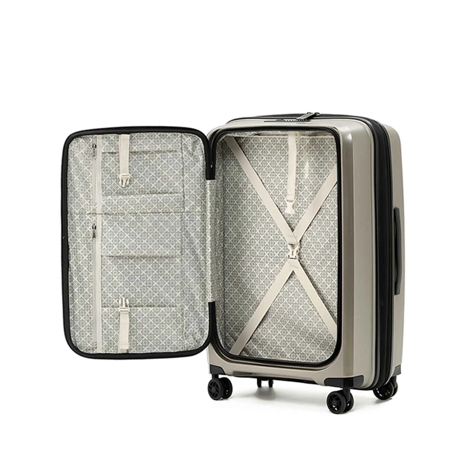 Tosca Space X 66cm Medium Suitcase Champagne