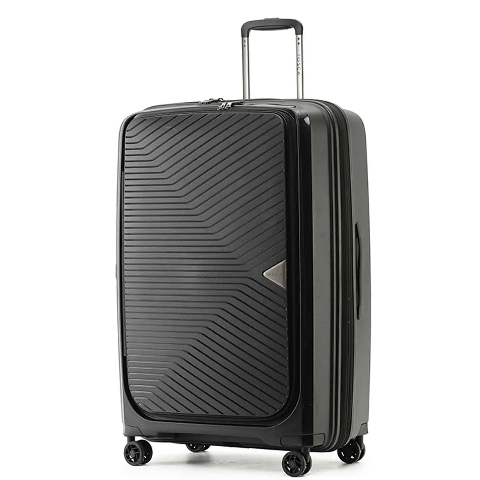 Tosca Space X 76cm Large Suitcase Black