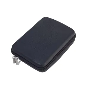 TROIKA Organiser: Hard Travel Case for Electronics, Cosmetics, Meds: Black