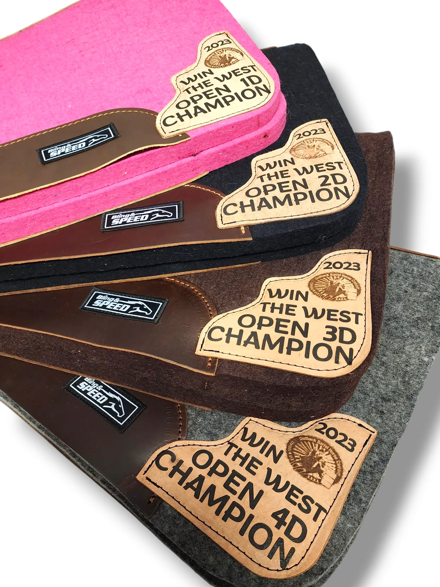 Trophy Patches for Saddle Pads