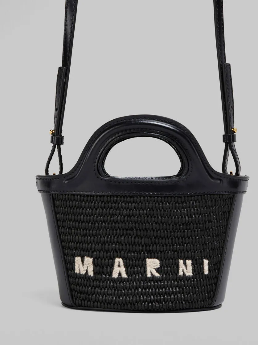 Tropicalia Micro Bag in Black