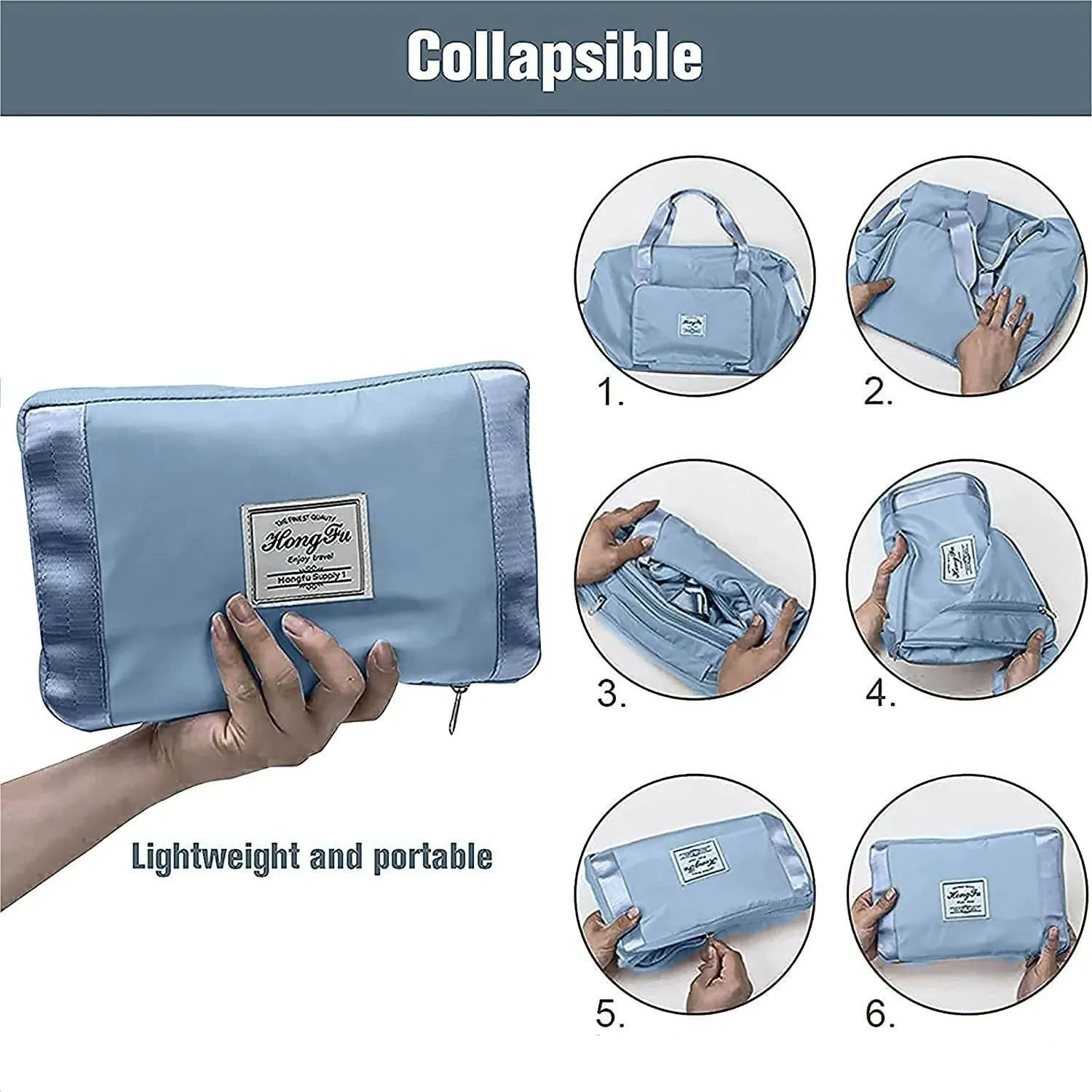 Ultimate Adventure Bag: Waterproof & Expandable (Pack of 2, Random Colors)