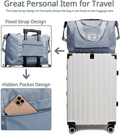 Ultimate Adventure Bag: Waterproof & Expandable (Pack of 2, Random Colors)