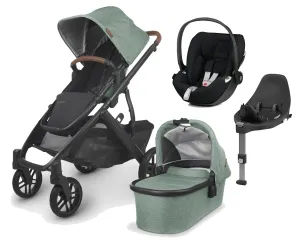 UPPAbaby Vista V2 with Cloud T Car Seat and Base - Gwen