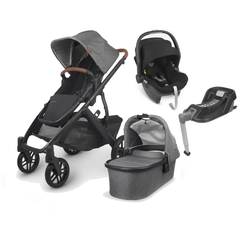 UPPAbaby Vista V2 with Mesa Car Seat & Base - Greyson