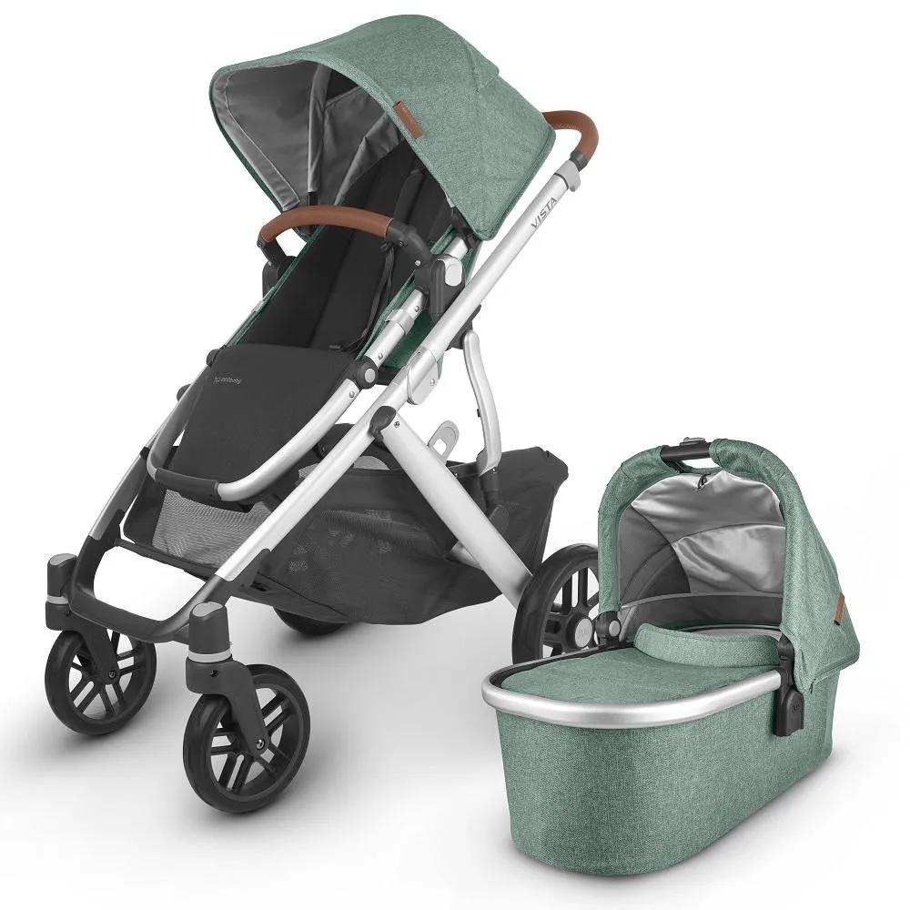 UPPAbaby Vista V2 with Pebble 360 Car Seat and Base - Emmett