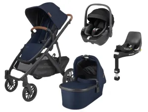 UPPAbaby Vista V2 with Pebble 360 Car Seat and Base - Noa