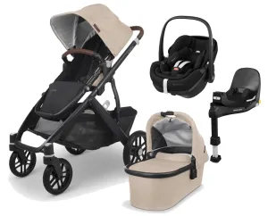 UPPAbaby Vista V2 with Pebble 360 PRO 2 Car Seat and Base - Liam