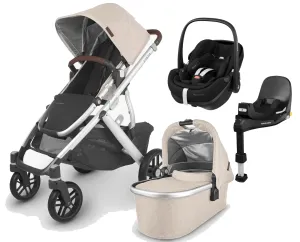 UPPAbaby Vista V2 with Pebble 360 PRO Car Seat and Base - Declan