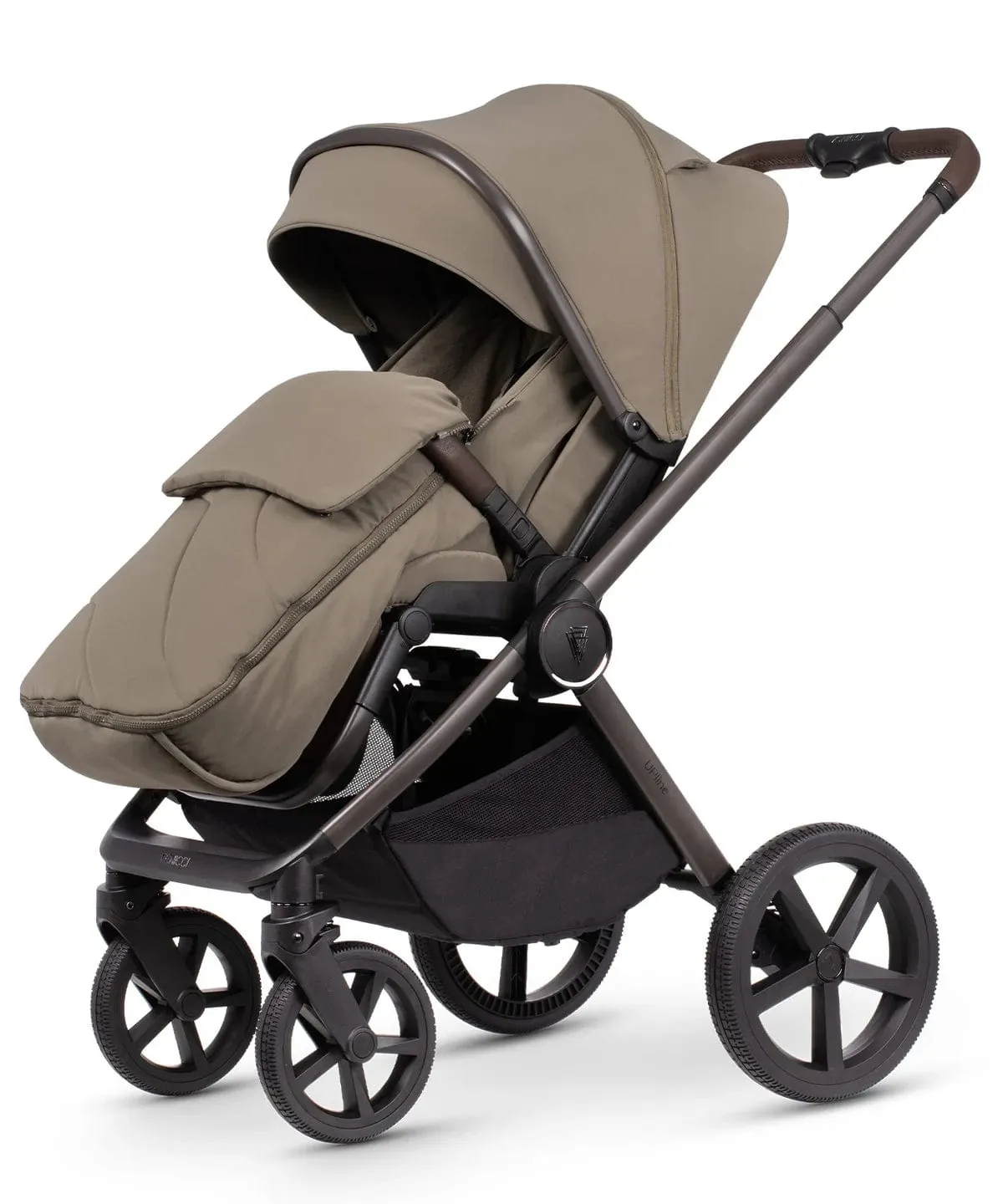 Venicci 3 in 1 Tinum UPLINE SE (Cabriofix i-Size) Travel System - Powder