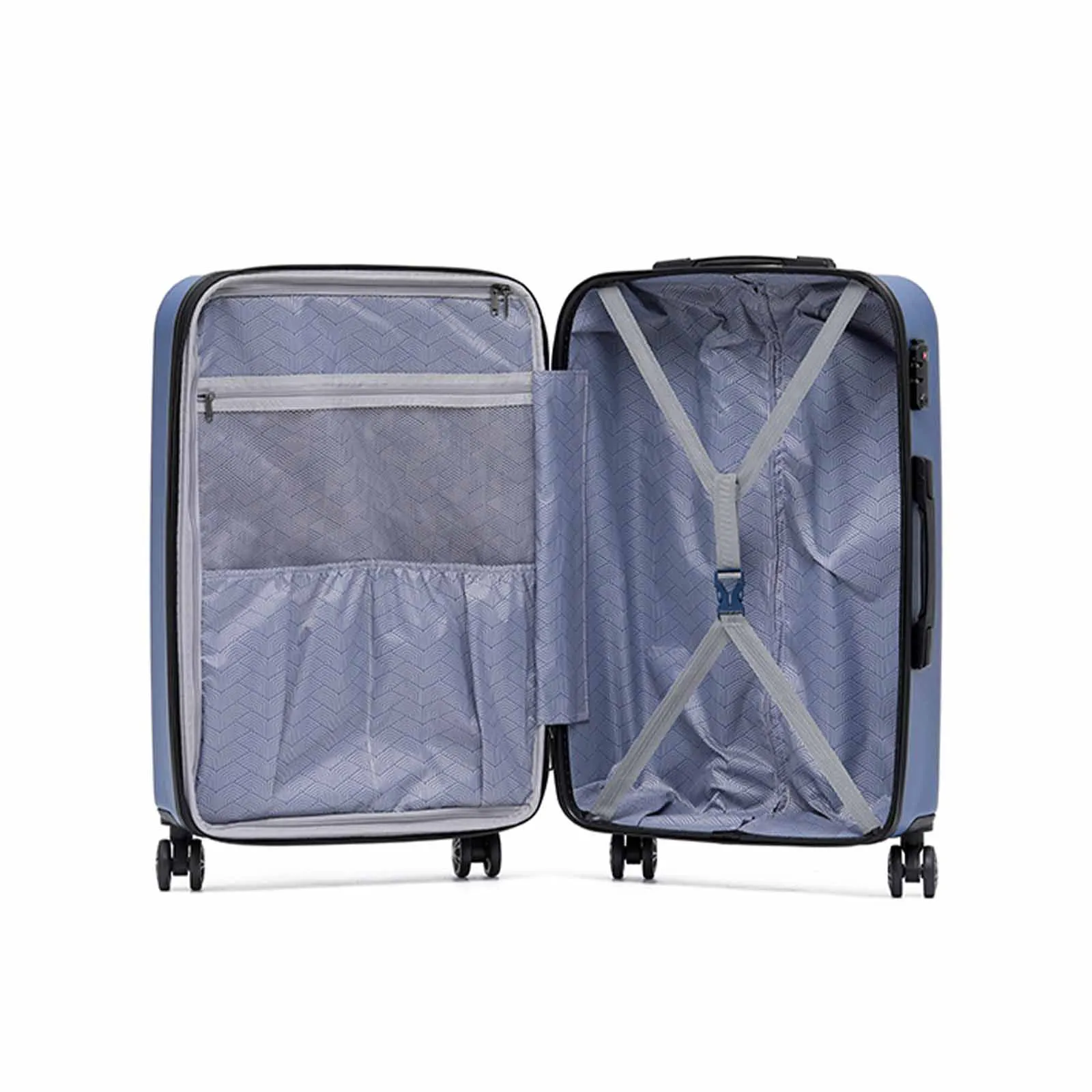 Venice 20 Inch Carry-On Suitcase Indigo