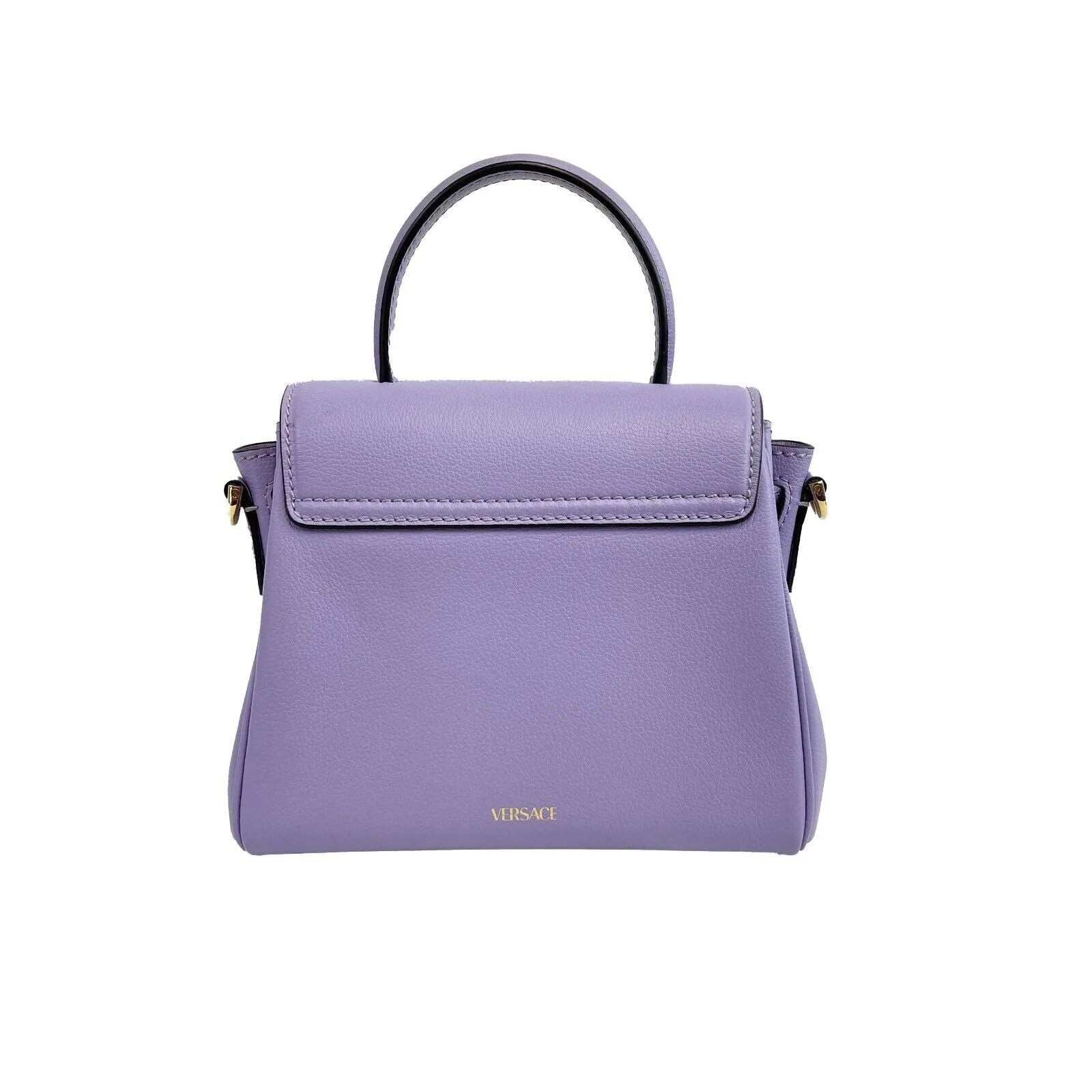 Versace - Excellent - La Medusa - Lavender Top Handle w/ Crossbody Chain & Strap