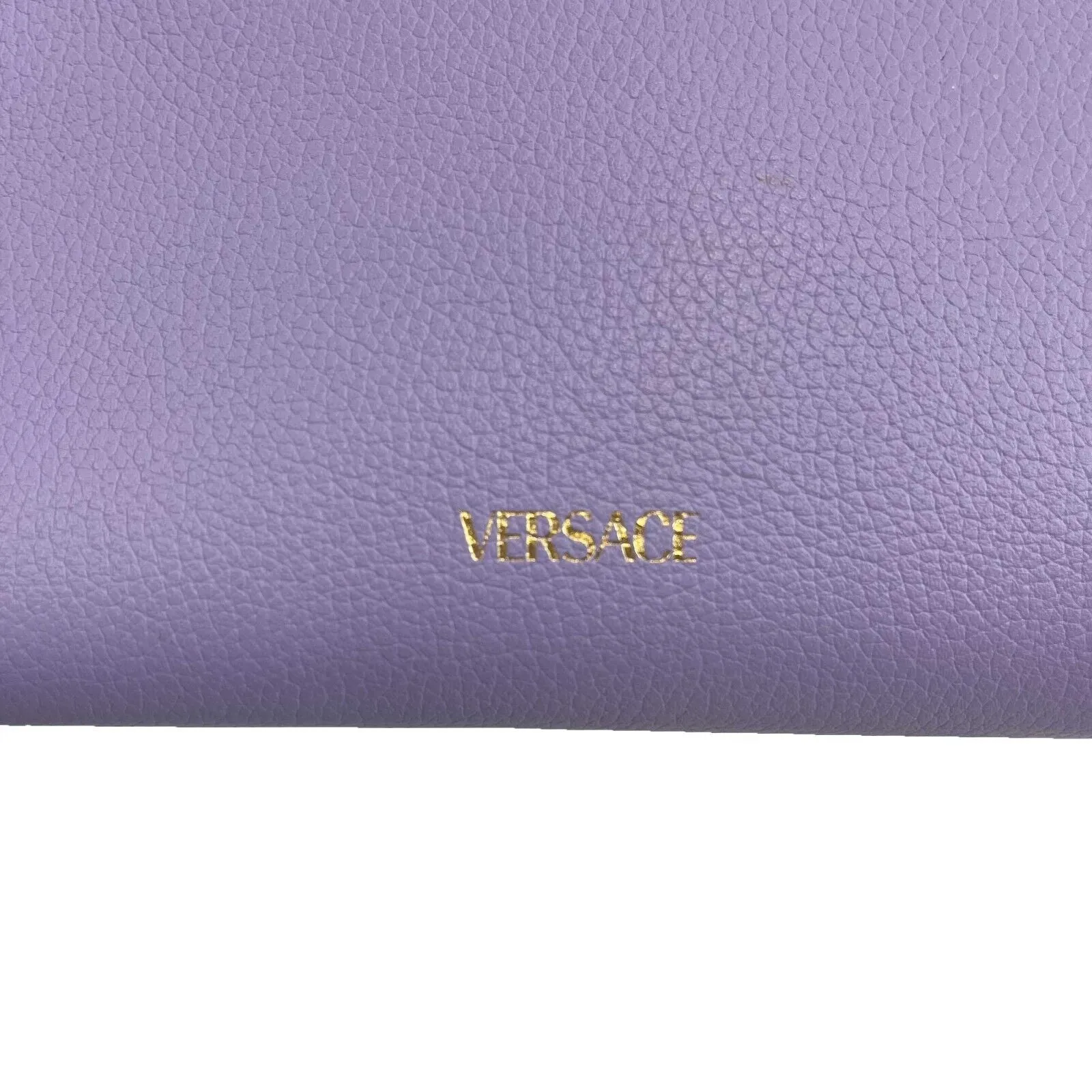 Versace - Excellent - La Medusa - Lavender Top Handle w/ Crossbody Chain & Strap