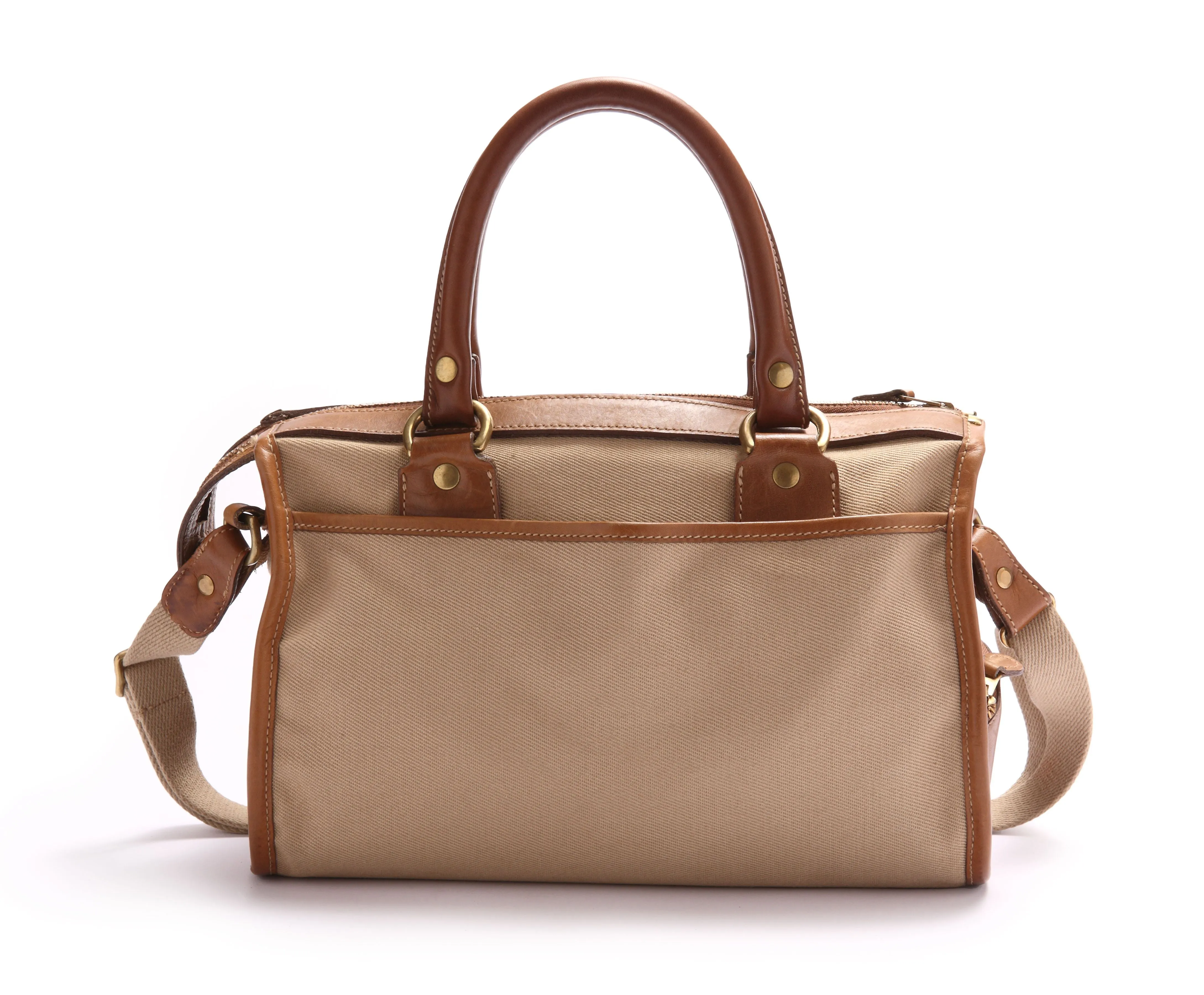 Vintage 1985 Ghurka Marley Hodgson DERBY No. 69 Khaki Twill Bag