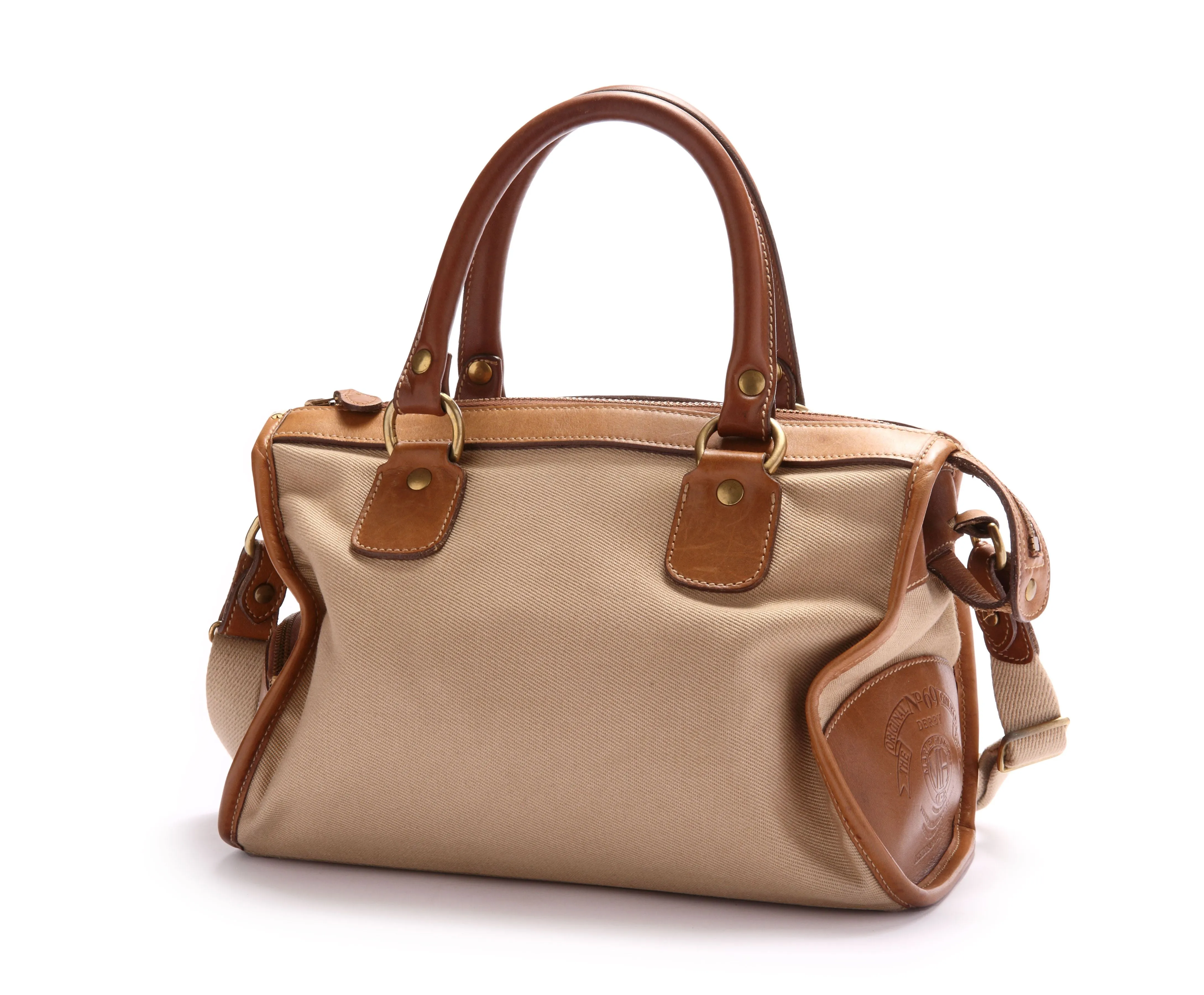 Vintage 1985 Ghurka Marley Hodgson DERBY No. 69 Khaki Twill Bag