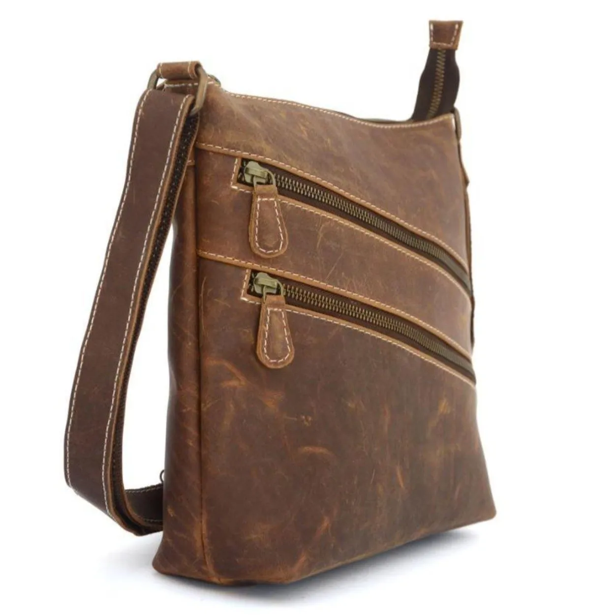 Vintage Leather Satchel Bag