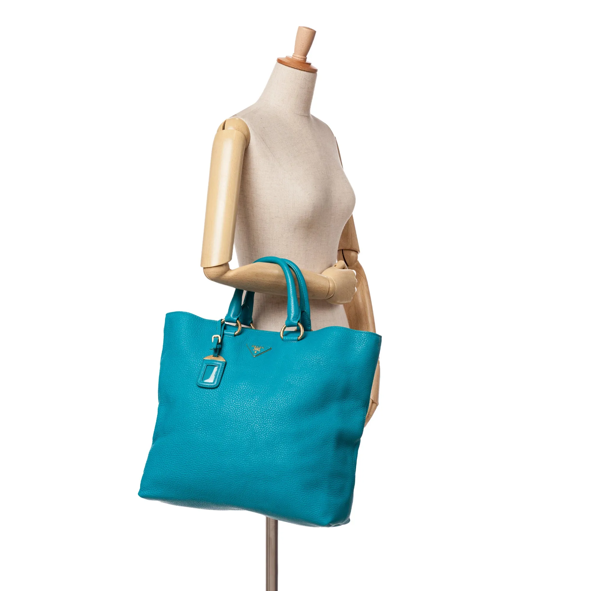 Vitello Daino Open Convertible Tote