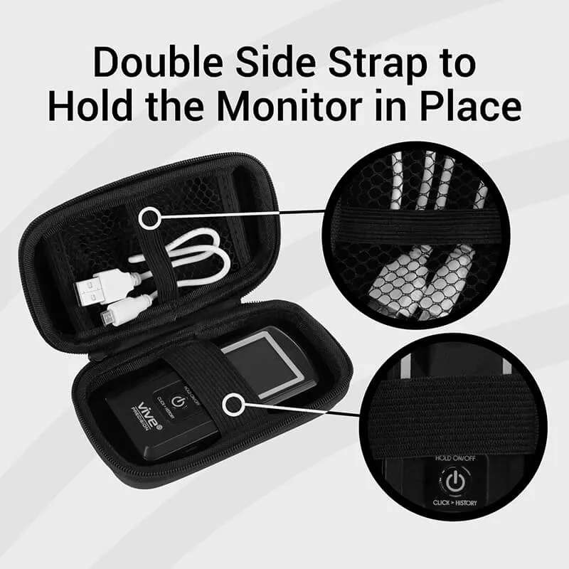 Vive Precision ECG Heart Monitor - Hard Case