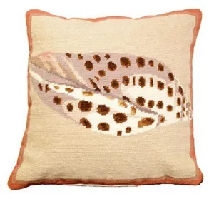 Volute Shell Decorative Pillow