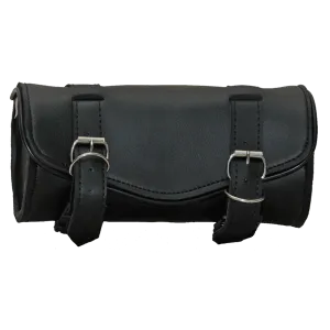 VS102H Vance Leather Hard Shell 2 Strap Plain Tool Bag with Quick Releases