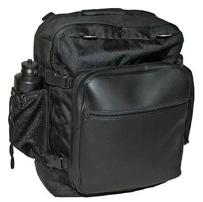 VS330 Vance Leather Heavy Duty Motor Cycle Sissy Bar Travel Bag w/ Water Bottle