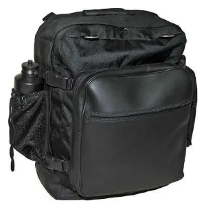 VS330 Vance Leather Heavy Duty Motor Cycle Sissy Bar Travel Bag w/ Water Bottle
