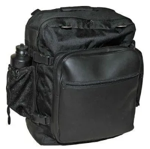 VS330 Vance Leather Heavy Duty Motor Cycle Sissy Bar Travel Bag w/ Water Bottle