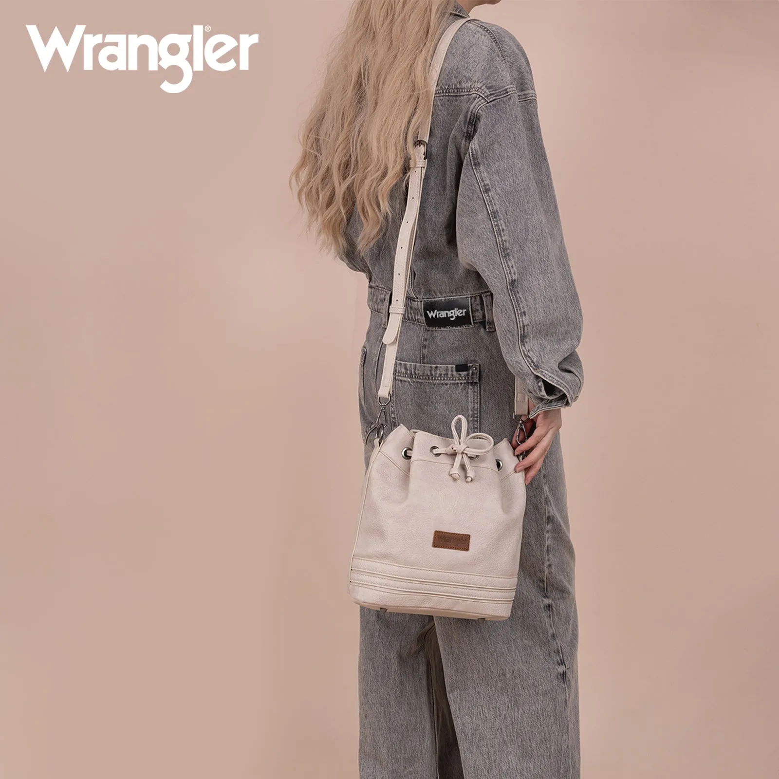 WG186-2029  Wrangler Classic Drawstring Bag/Crossbody