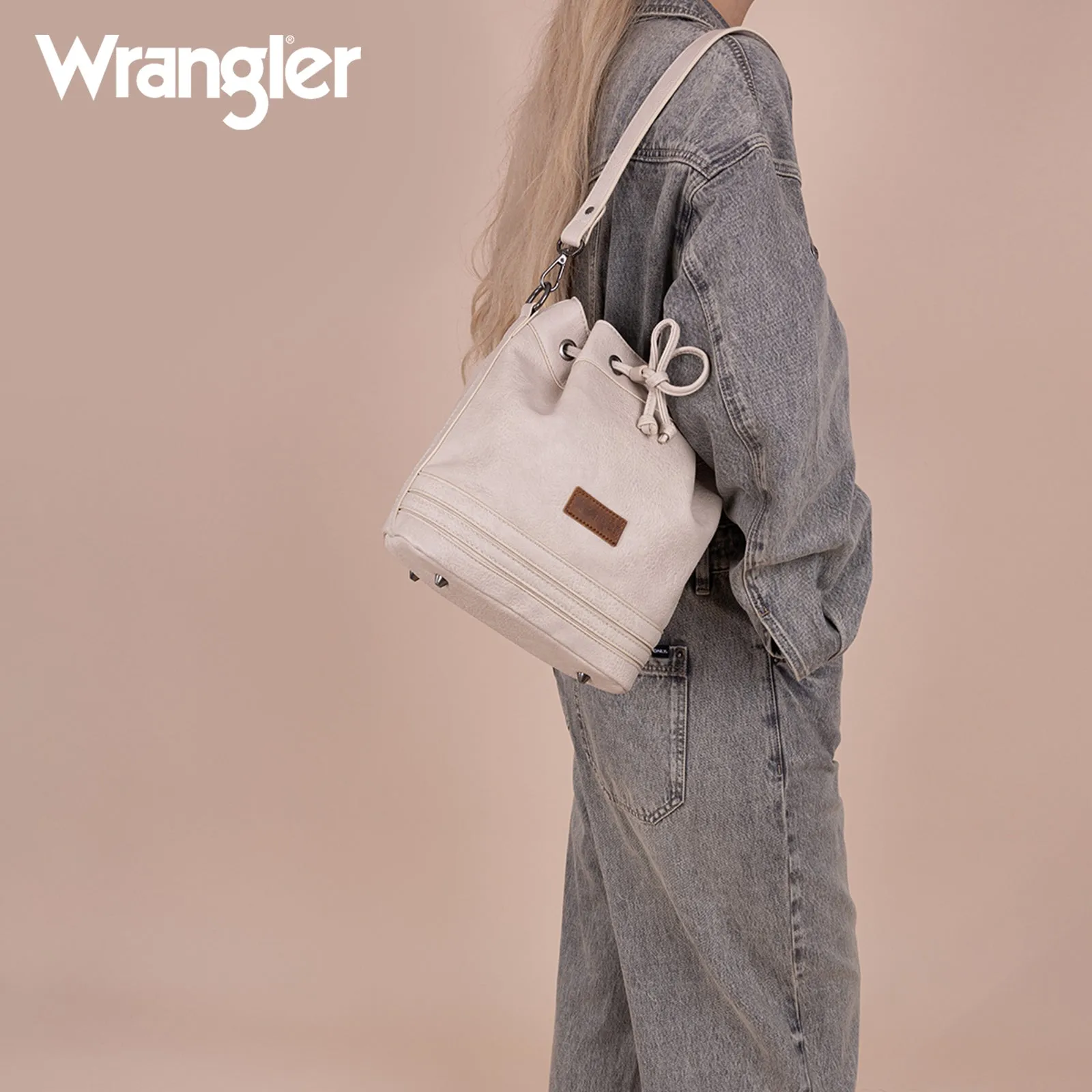 WG186-2029  Wrangler Classic Drawstring Bag/Crossbody