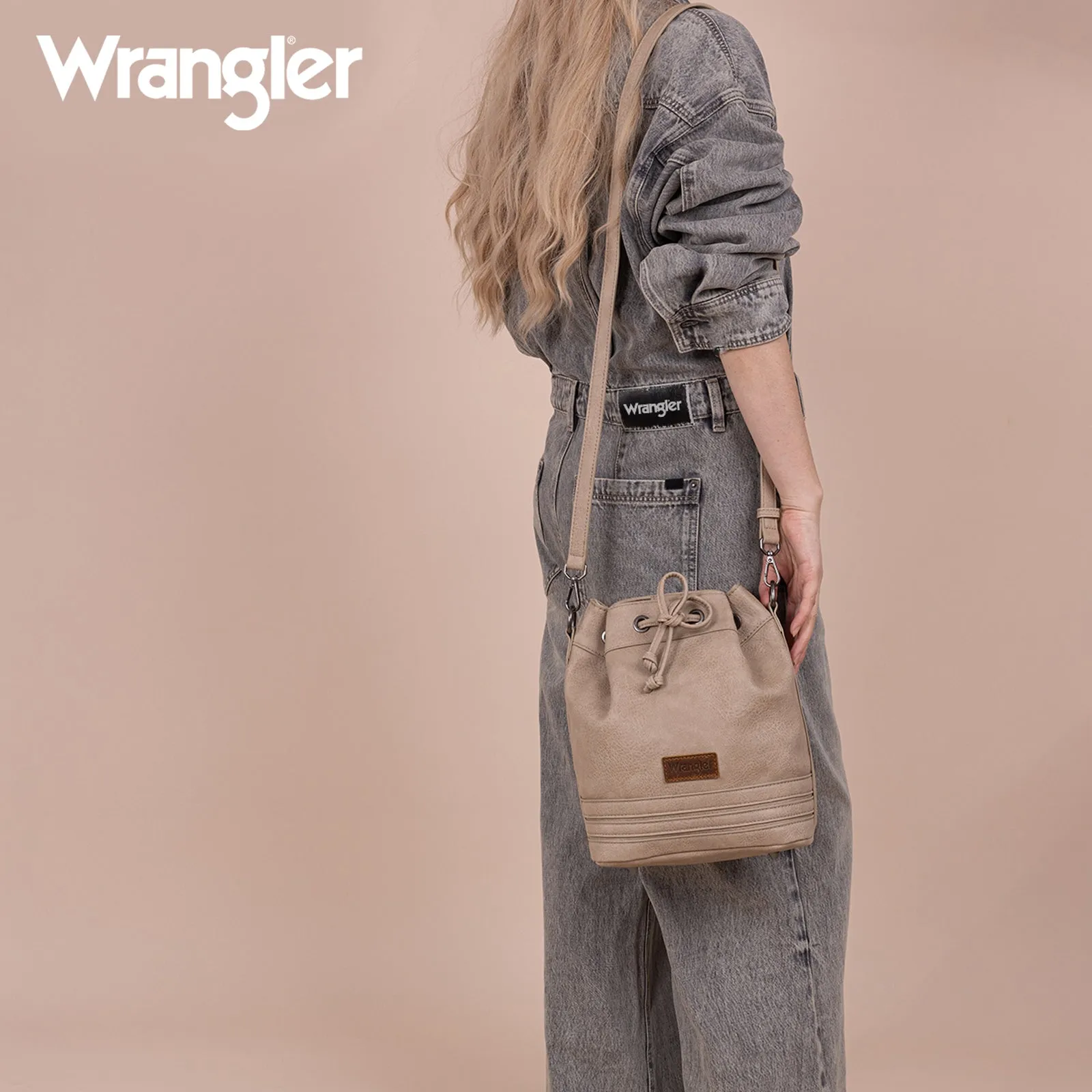 WG186-2029  Wrangler Classic Drawstring Bag/Crossbody
