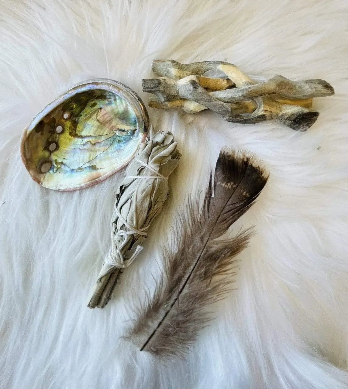 White Sage Smoke Cleansing Kit