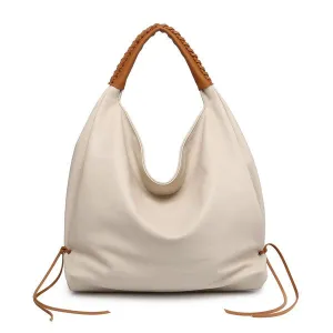 Women hobo bag metallic