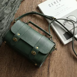 Women's Best Satchel Bags Green Satchel Bag Small Leather Satchel