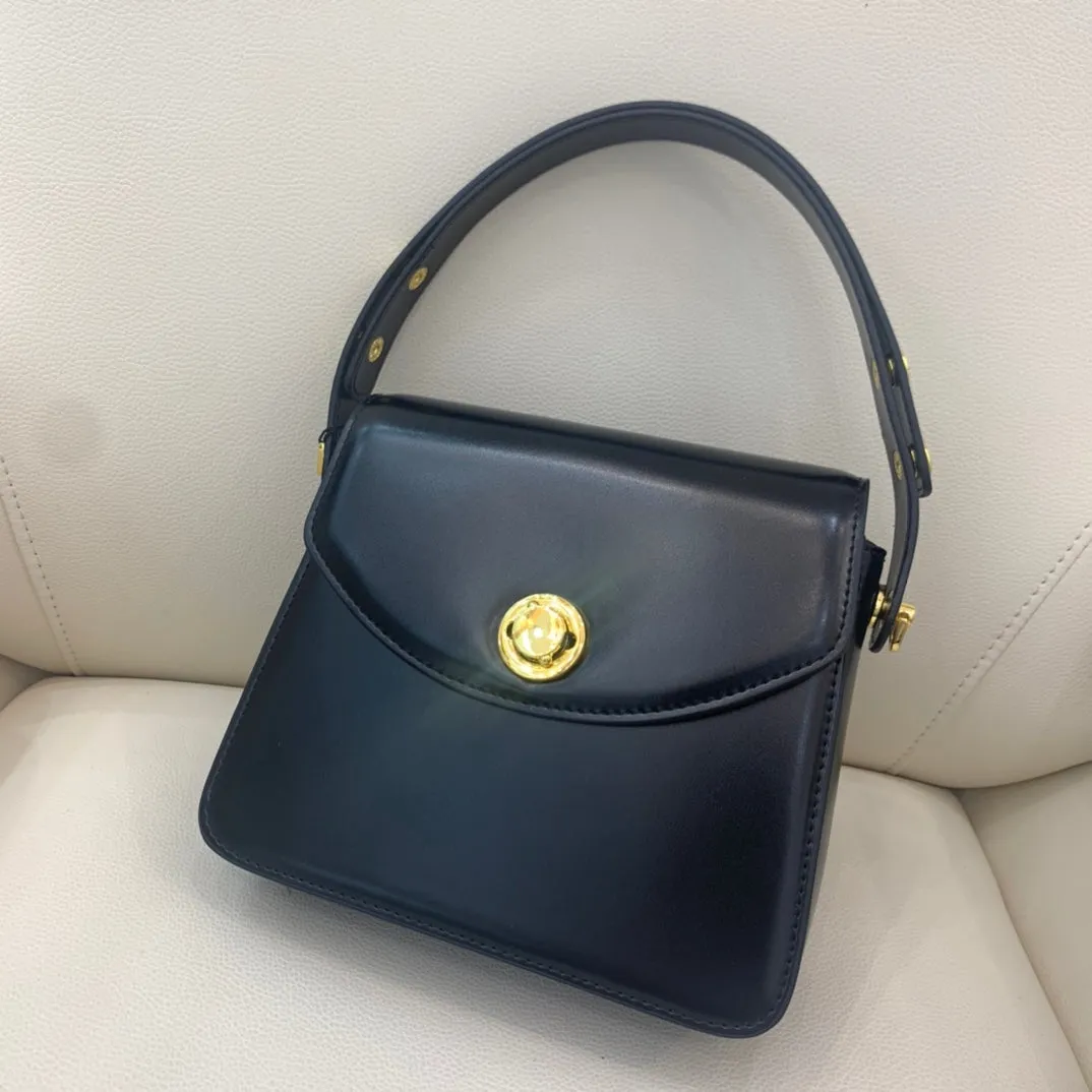 Womens Leather Small Satchel Underarm Bags Purses