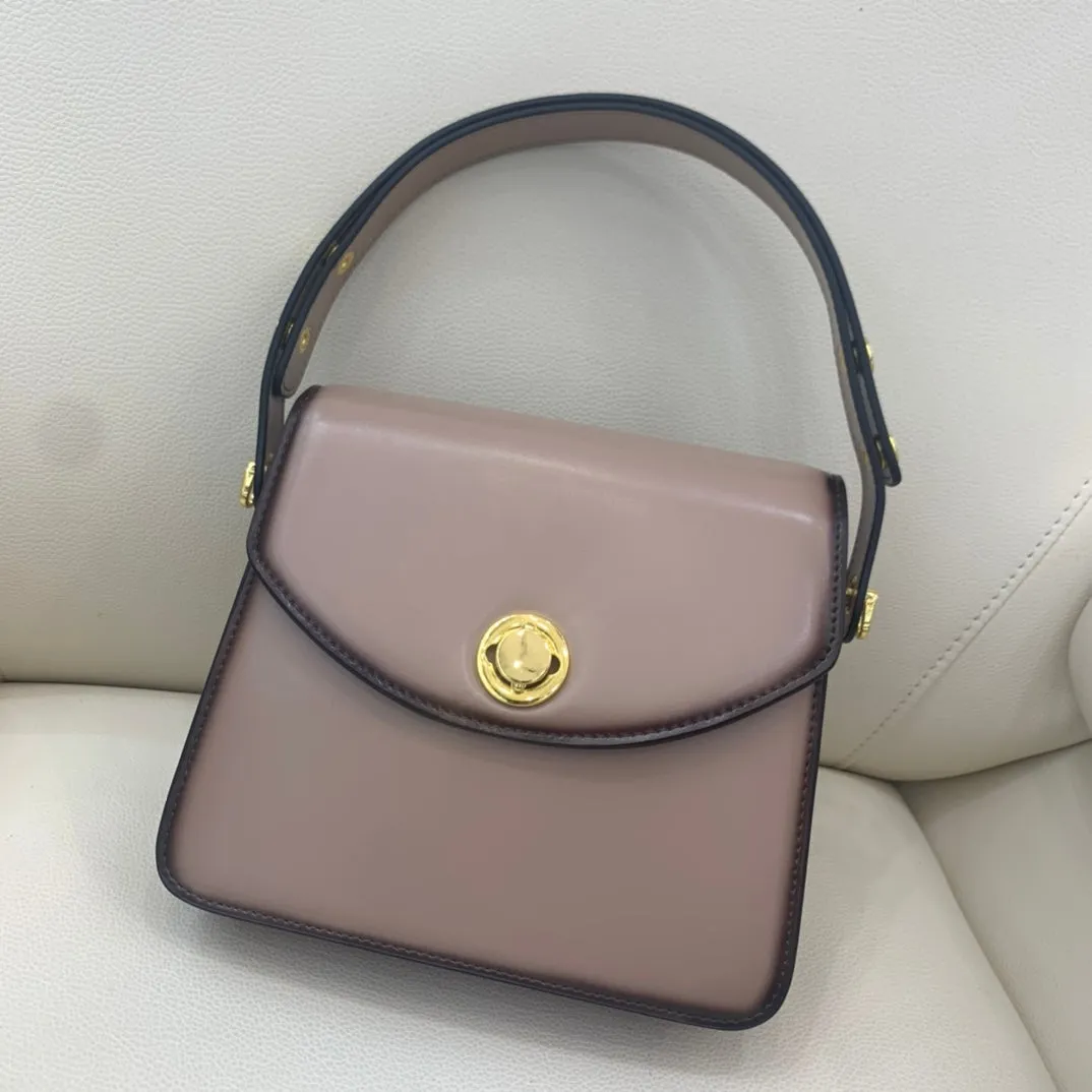 Womens Leather Small Satchel Underarm Bags Purses