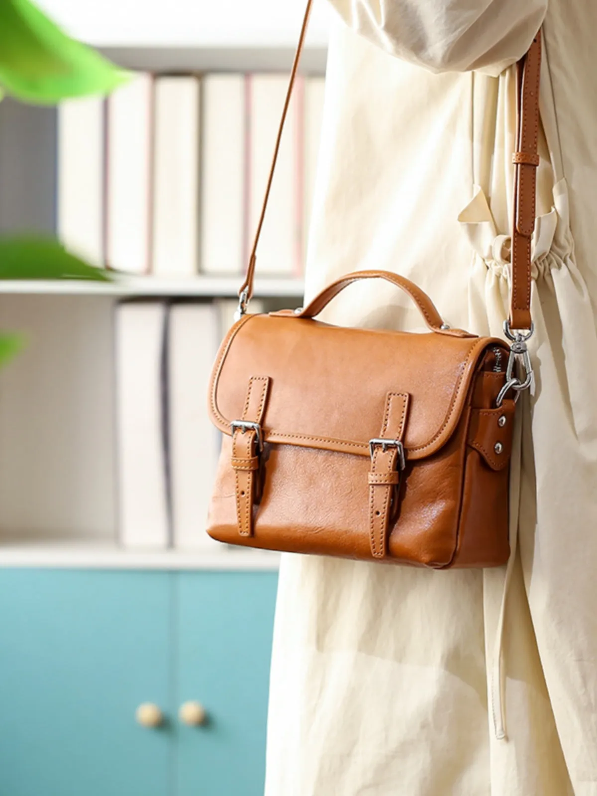 Women's Satchel Genuine Leather Small Satchel Bags