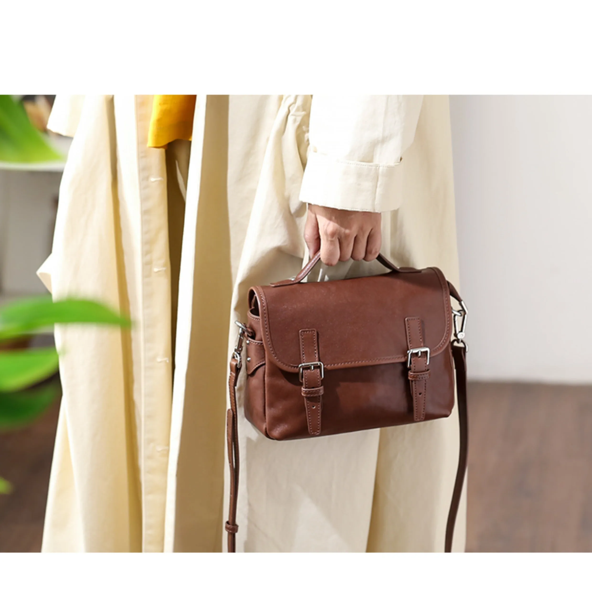 Women's Satchel Genuine Leather Small Satchel Bags