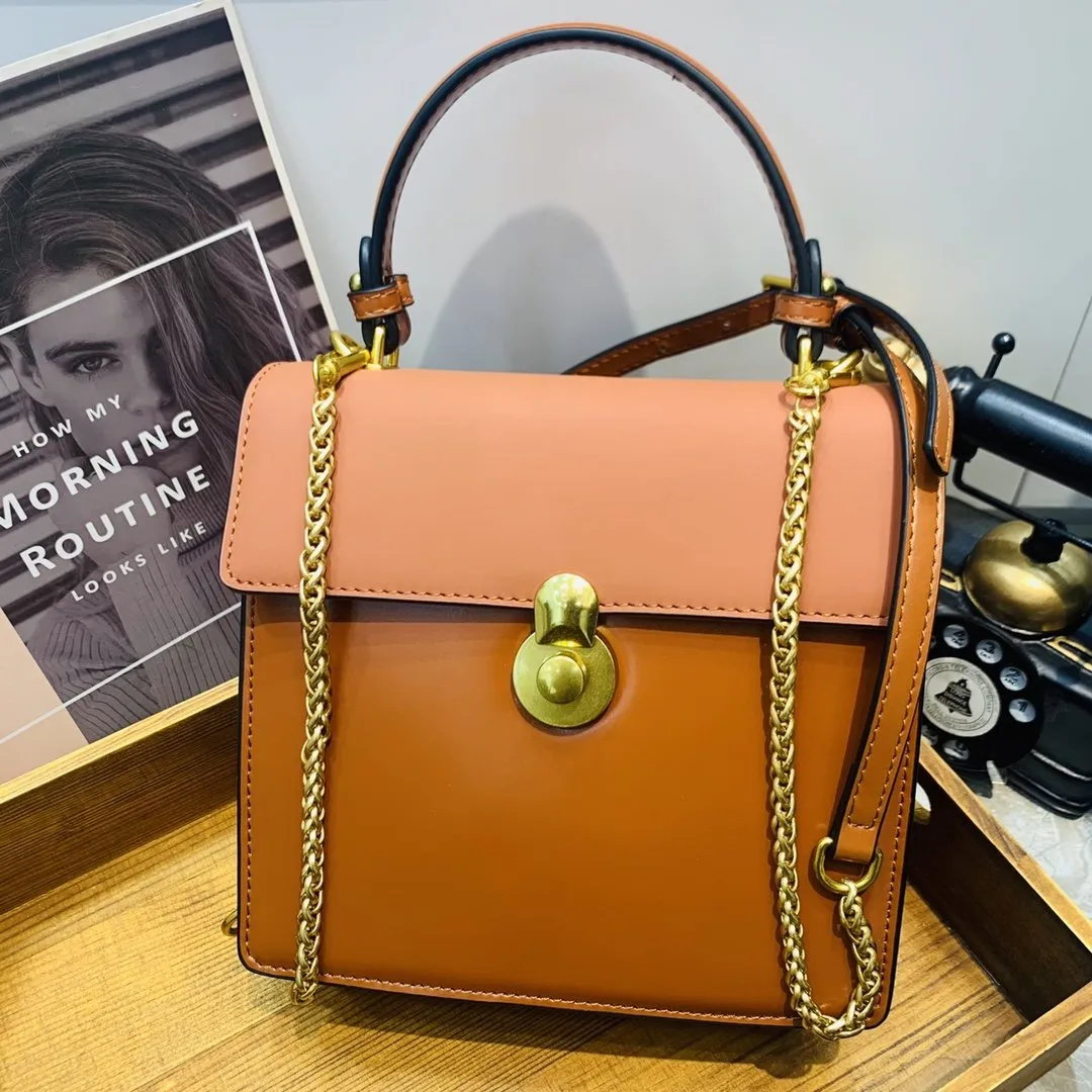 Womens Small Leather Satchel Clutch Handbags