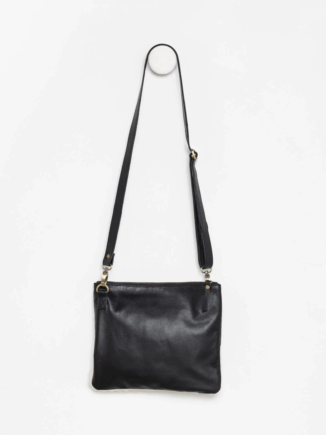 XO Cowhide Satchel