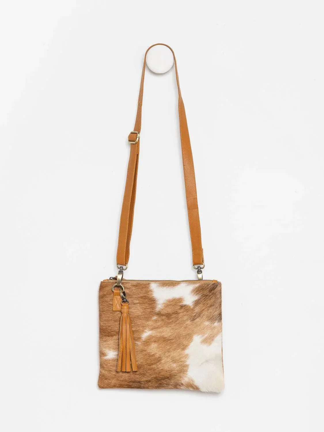 XO Cowhide Satchel