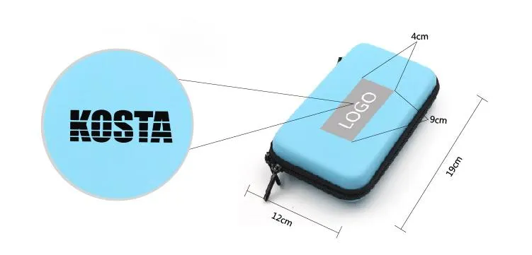 Zippered Hard Shell Case
